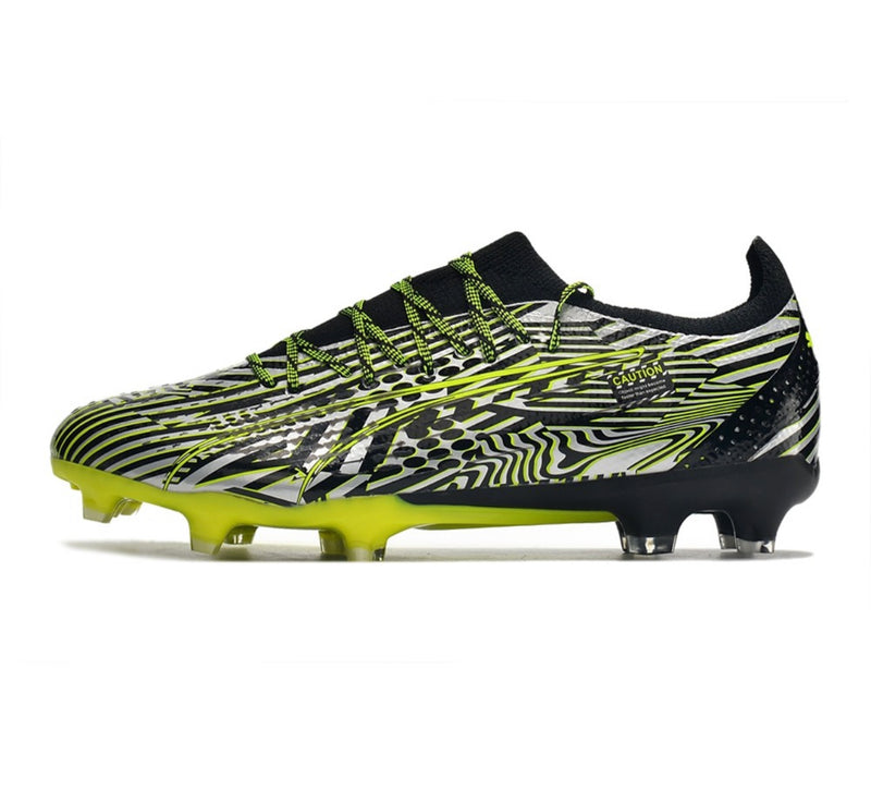 Chuteira de Campo Puma Ultra Ultimate FG 'Amarelo/Preto'
