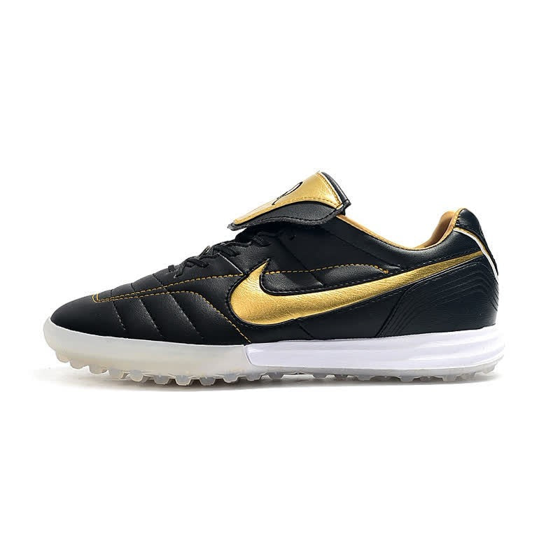 Chuteira Nike TiempoX  Legend 7 Society R10 Preto Dourado