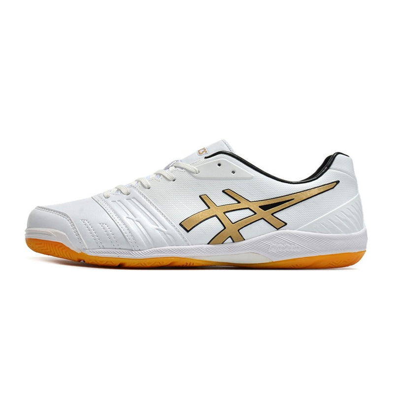 Asics Japan Destaque FF Futsal Branco/Dourado