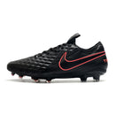Chuteira de Campo NIKE Tiempo Legend 8 Elite FG Preto Vermelho