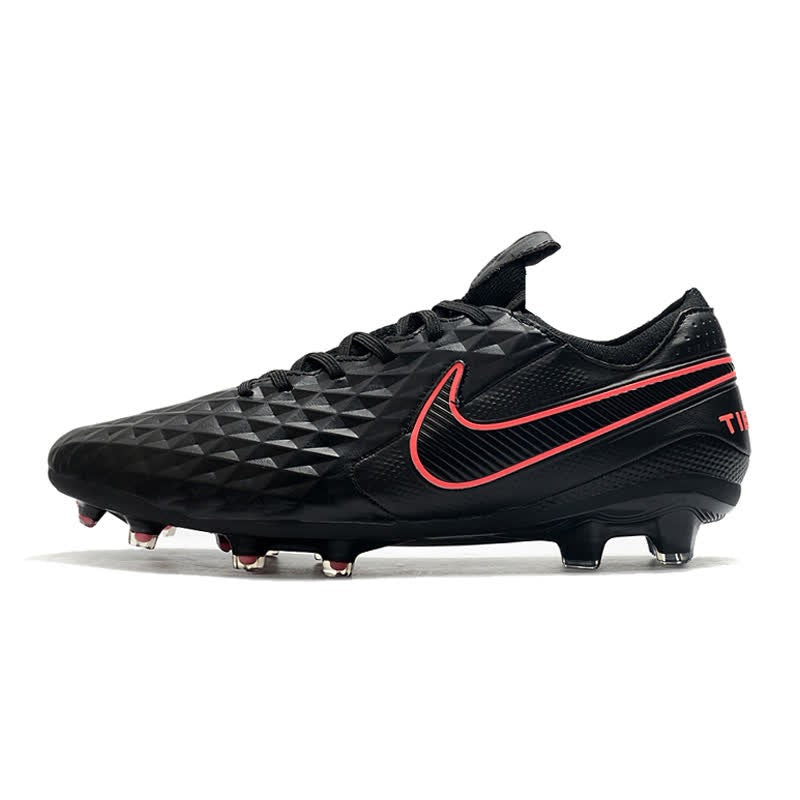 Chuteira de Campo NIKE Tiempo Legend 8 Elite FG Preto Vermelho