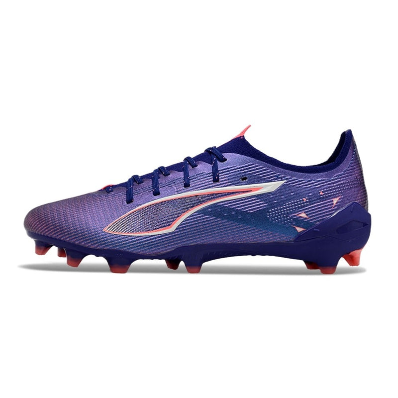 Chuteira de Campo Puma Ultra Ultimate FG Laranja/Rosa