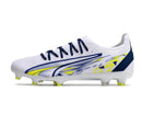 Chuteira de Campo Puma Ultra Ultimate FG Branco/Azul