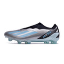 Chuteira de Campo ADIDAS X CrazyFast+ FG Messi Azul/Prata/Preto