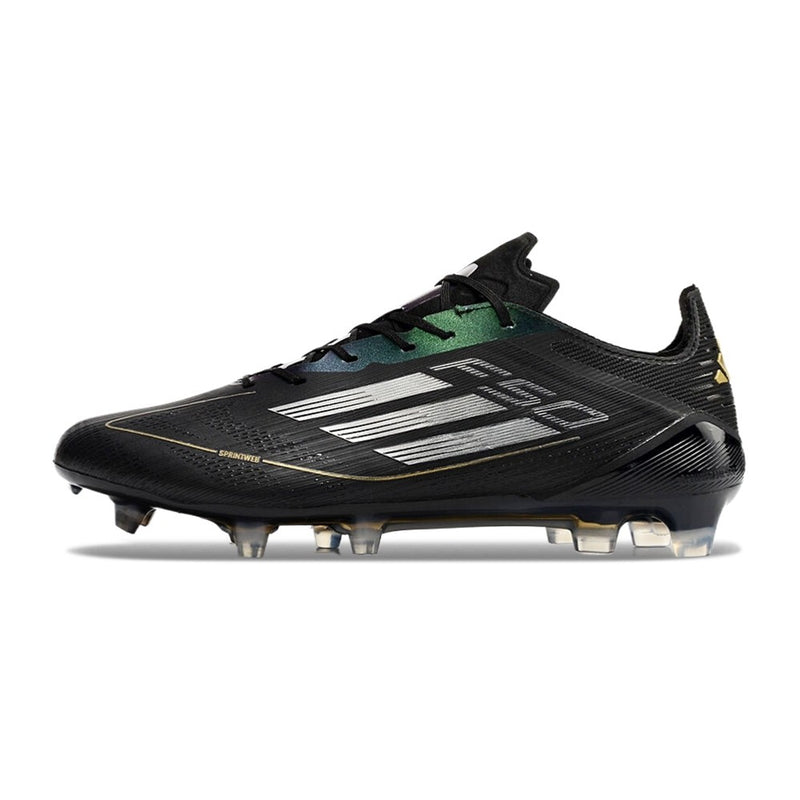 Chuteira de Campo ADIDAS F50 Elite FG Preto/Dourado