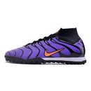 Chuteira Society Nike Air Zoom Mercurial Superfly 9 Elite TN Roxo/Preto