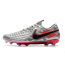 Chuteira de Campo NIKE Tiempo Legend 8 Elite FG Prata Rosa