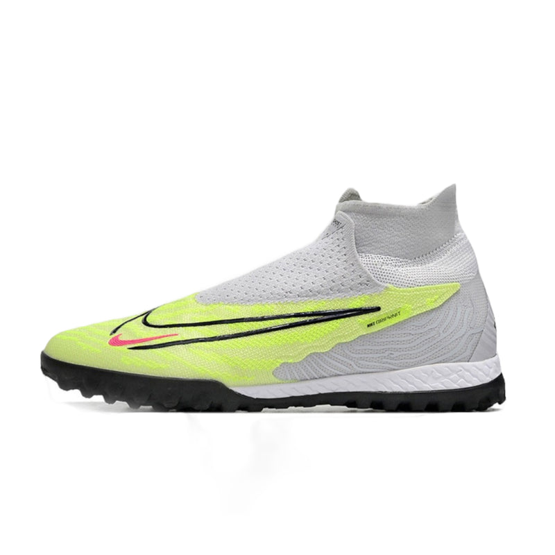 Chuteira Nike React Phantom GX Elite DF Society Luminous