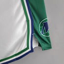 Shorts Dallas Mavericks Urban Edition White Green NBA